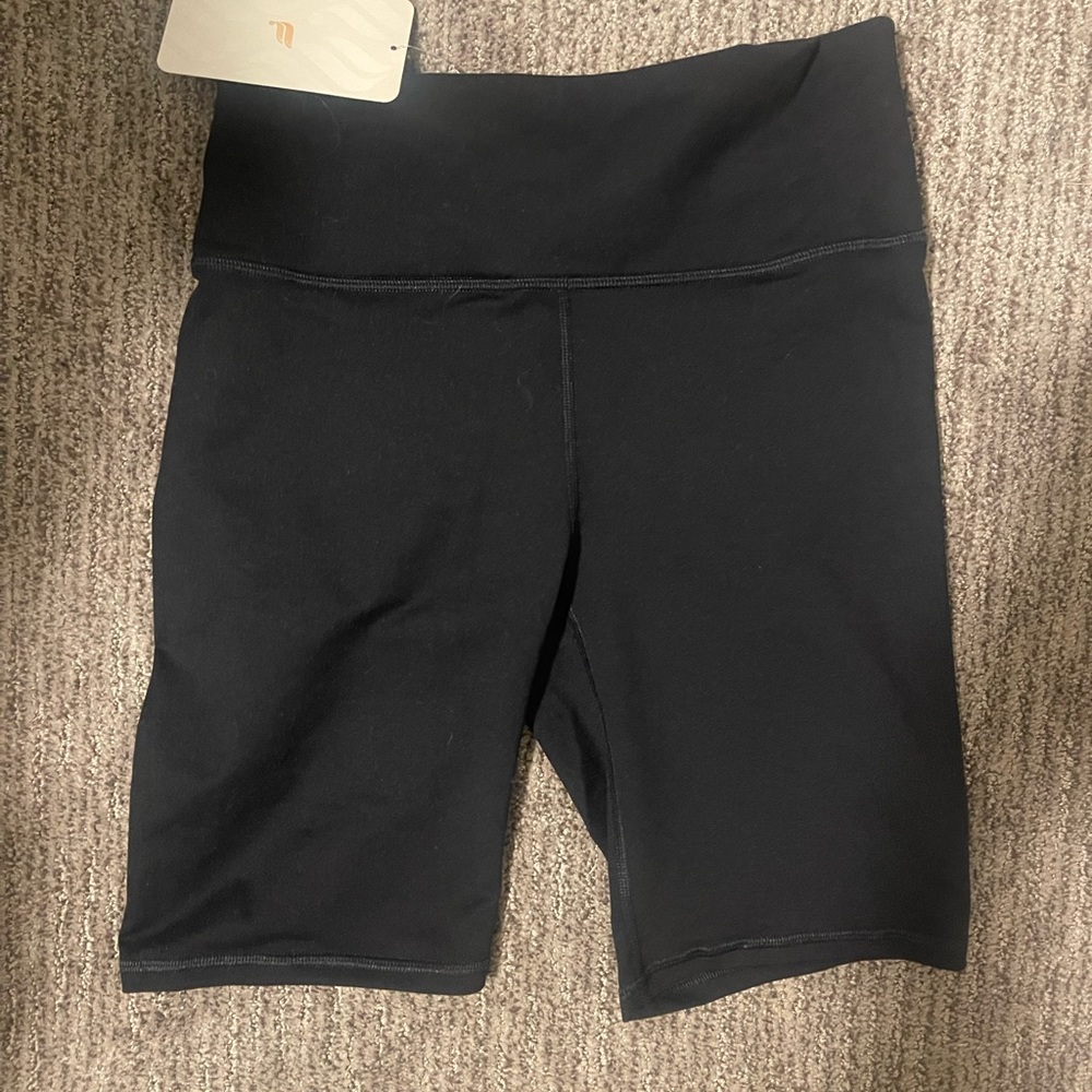 Never worn black biker shorts